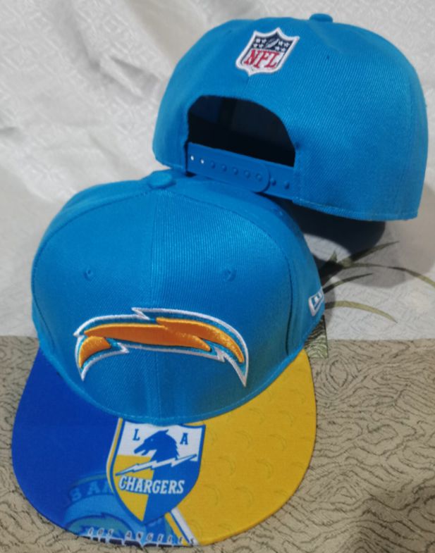 2021 NFL Los Angeles Chargers Hat GSMY 08111->->Sports Caps